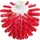 Haug Bürsten Haug Wolfbürste ohne Stiel ungeschlitzt 135 x Ø120 mm transparent