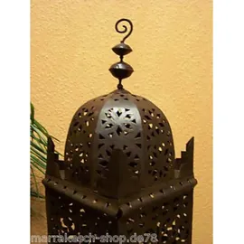 Marrakesch Orient & Mediterran Interior Orient Laterne Frane 105 cm schwarz