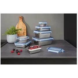 Emsa Frischhaltedose rechteckig blau 12 cm x 17 cm x 6 cm 0,5 l