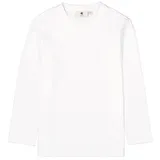 garcia de la cruz Garcia Jungen Basic Langarmshirt, Größe:176, Farbe:White - 176