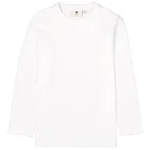 garcia de la cruz Garcia Jungen Basic Langarmshirt, Größe:176, Farbe:White - 176