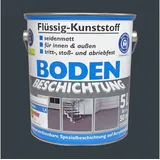 Wilckens Bodenversiegelung Flüssig-Kunststoff Bodenbeschichtung seidenmatt 5 l Anthrazitgrau RAL 7016