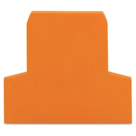 WAGO GmbH &amp; Co. KG Abschlußplatte 2,5mm orange