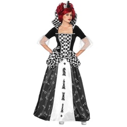 Leg Avenue Kostüm Schachkönigin Wunderland, Edles Königin Kostüm mit imposanter Dekoration weiß M
