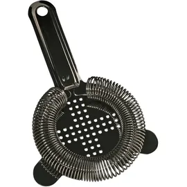 ich-zapfe Julep Sieb, Julip Strainer - CROSS Edelstahl 304 - GMB - Rotgussschwarz