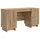 vidaXL Schreibtisch Artisan-Eiche Holzwerkstoff 142,5 x 50 x 75 cm