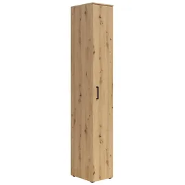 Mehrzweckschrank 30 x 195 x 40 cm Eiche Artisan