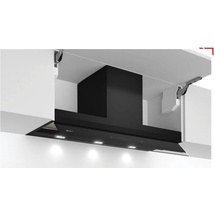 Neff D95XAM2S0 - N70 Collection Integrierte Designhaube, Klarglas schwarz 90 cm, 5 Jahre Garantie