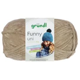 Gründl Häkelwolle Funny Beige 100 g 1 St.