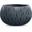 Ø 37 x 21 cm grau
