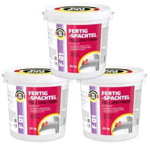 HALBAU Fertigspachtel Füll Finish 60 kg Weiß