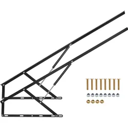 VEVOR Bett Lift Springaufbeschlag Bett bis 120kg DIY Wandbett Hardware 150cm
