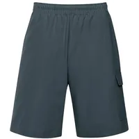 TRIGEMA Jerseyhose TRIGEMA "TRIGEMA Cargo-Bermuda aus 100% Baumwolle", Damen, Gr. S, US-Größen, grau (anthrazit), 100% Baumwolle, Hosen Jerseyhose