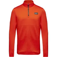 Gore Wear Gore Herren Everyday Thermo 1/4-Zip rot