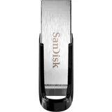 SanDisk Ultra Flair USB 3.0 Flash-Laufwerk 128 GB (robustes und stilvolles Metallgehäuse, Passwortschutz, 150 MB/s Schwarz