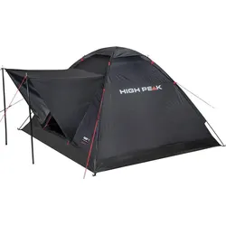 High Peak Beaver 3, mit Wetterschutz-Dach,Festivalzelt,Wannenboden,1500mm 3 PERSONEN