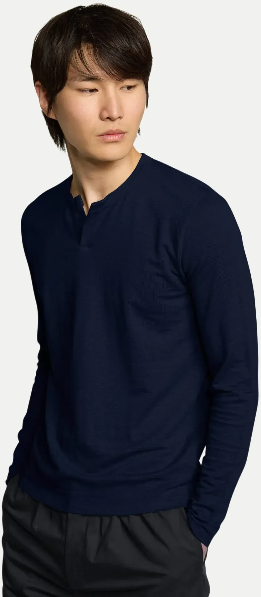 Longsleeve Korulas Blau M