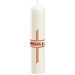 Apostelkerze JAKOBUS DER JÜNGERE Elfenbein 300 x Ø 60 mm, 1 Stück
