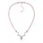 Allgäu Rebell Collier Rosi rosa/Metall
