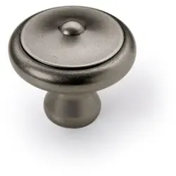 MB-Knopf, Fossa, 9112646,Ø 40mm,H 35,5mm, Zink, zinnoptik
