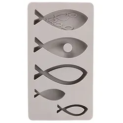 Silikon Gießform "Fische"