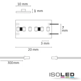 ISOLED LED Flexband ISO-114523 12 W 4000K 120 cm