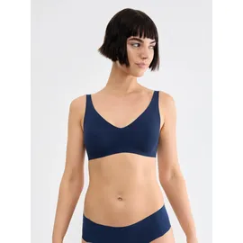 SLOGGI Damen Zero Feel 2.0 Soft Bra, Navy Blue, L