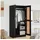 vidaXL Kleiderschrank 82,5 x 180 x 51,5 cm Schwarz/Eiche