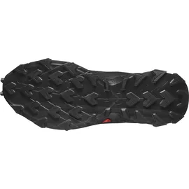 Salomon Alphacross 5 Herren Trail-Laufschuhe, Starker Grip, Anhaltender Komfort, Vielseitige Performance, Black, 46 2/3