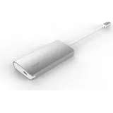 LMP 17101, USB 3.2 Gen 1 (3.1 Gen 1) Type-C, Silber, HDMI, USB 3.2 Gen 1 (3.1 Gen 1) Type-A, USB 3.2 Gen 1 (3.1 Gen 1) Type-C, Aluminium, USB, Wind... - Silber