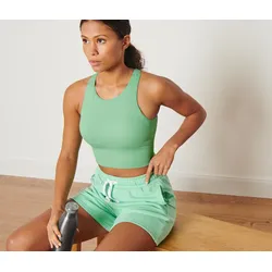 Tchibo - Seamless Sport-Bralette - Damen - Gr. L - hellgrün
