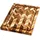 Teakhaus Herringbone Schneidebrett Teak 1-tlg. 36 x 25 x 2,5 cm Braun