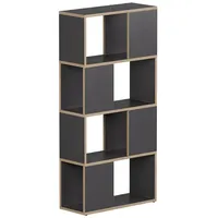 Vicco Raumteiler Eneos 60 x 124,5 x 24 cm Braun