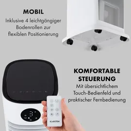 Klarstein Luftkühler 80W 480 m3/h 8 Liter mobil