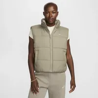 Nike Sportswear Classic Puffer Therma-FIT Steppweste Damen - light army/white L