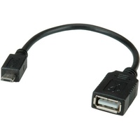Value USB 2.0 Kabel, USB 2.0 Typ Micro B