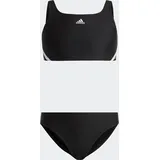 Adidas IB6001 3S Bikini Swimsuit Girl's Black/White