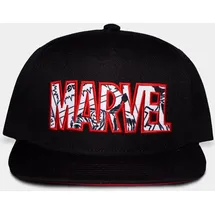 alpha trading solutions Marvel Logo Snapback Cap schwarz Einheitsgröße