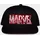 alpha trading solutions Marvel Logo Snapback Cap schwarz Einheitsgröße