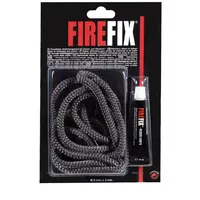 FireFix Ofendichtschnur Keramikkordel Ø 8 mm 200 cm grau