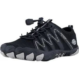 Dockers Barfußschuh grau/schwarz 34
