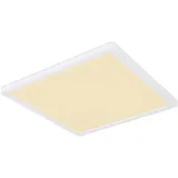 GLOBO LED-Deckenleuchte Sapana Kunststoff weiß