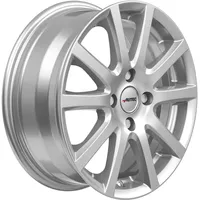 Autec Skandic 6,5 x 16 5 x 100 ET40 MB60,1 Silber