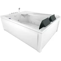 AcquaVapore Eckbadewanne 135 x 180 cm (W12H-TH-A)