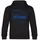 multifanshop Hoodie Druck Blau/Schwarz L