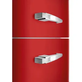Smeg FAB32RRD6 Retro-Kühl-Gefrierkombination (331 l, 1968 mm hoch, Red)