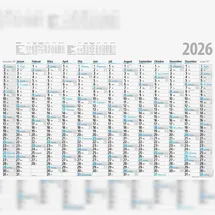 Rido 2026 Rido Plakatkalender 700×470 mm