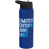 Juni 1965 Jahr 1965 Retro 1965 Vintage Limited Edition Stainless Steel Insulated Water Bottle