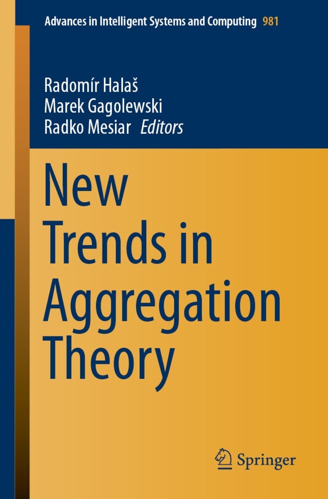 New Trends In Aggregation Theory  Kartoniert (TB)
