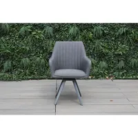 Clemento Wallace Sessel Aluminium/Sunbrella Drehbar - anthracite